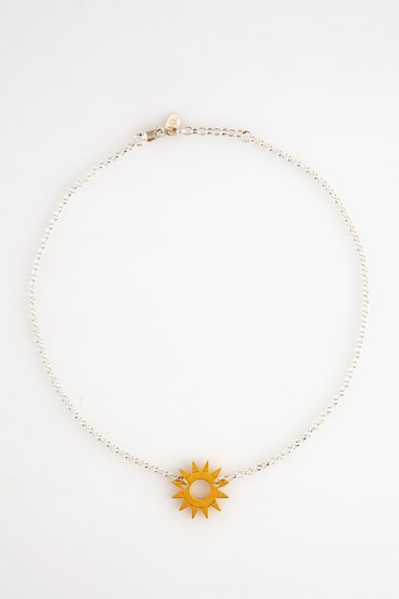 Sunrise Necklace Gold & Silver