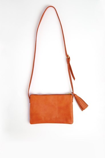 Leather Tassel Bag