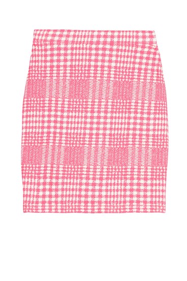 Short Jacquard Skirt