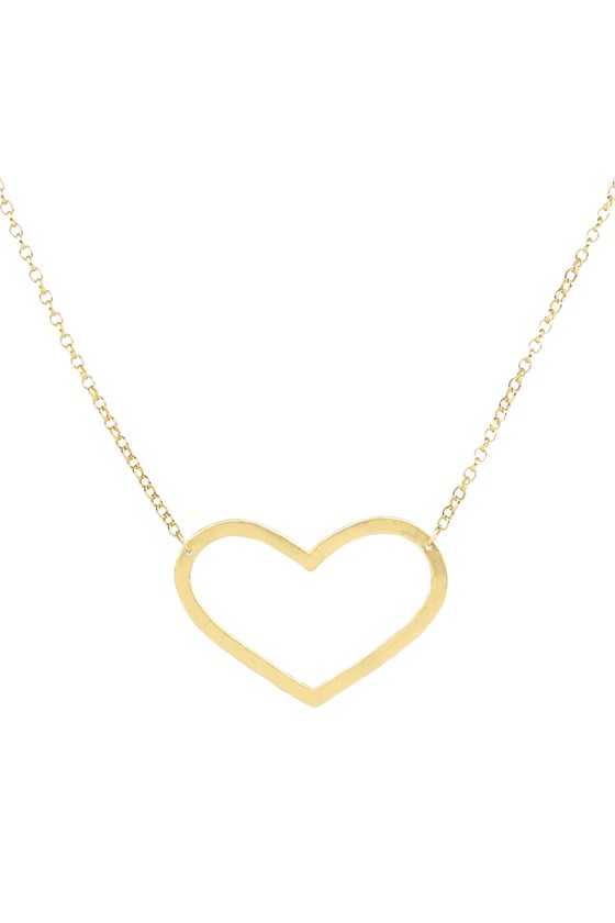 Mega Love Necklace Gold