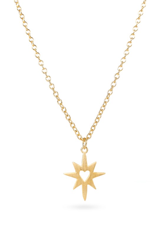 Starburst Necklace Gold