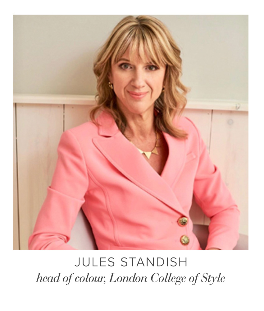 Jules Standish, head of colour, London College of Style