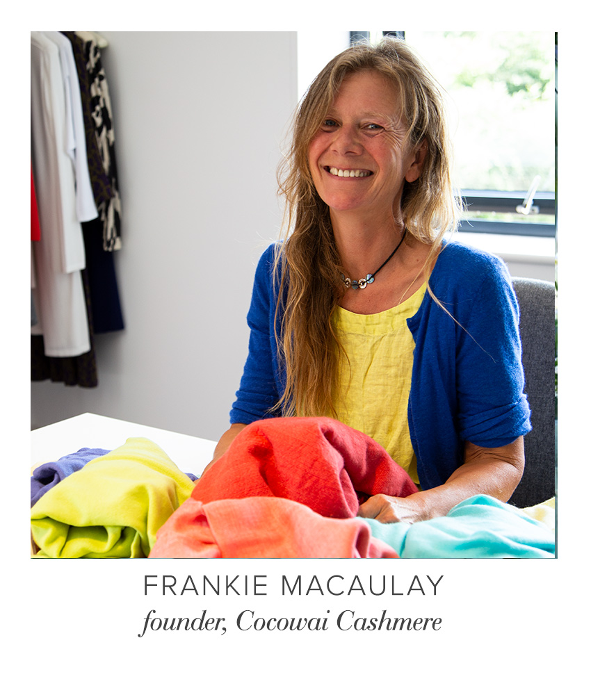 Frankie Macaulay - Founder, Cocowai Cashmere